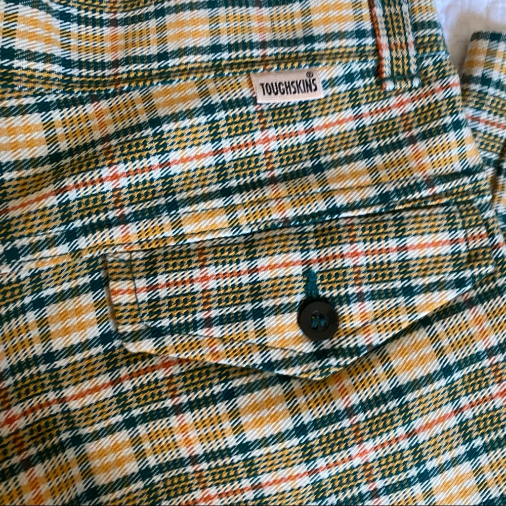 Plaid Flare Pants - Picture 4 of 8